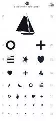 Graham-Field Preschool Eye Test Chart Grafco 20 Foot Measurement Acuity Test - M-28854-2578 | Each