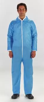 Graham Medical Coverall Small / Medium Blue 25/Ca