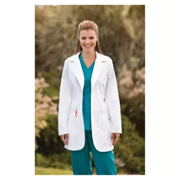 Grey's Anatomy (TM) Coat Lab Long Grey's Anatomy Womens White Small 32 in Ea