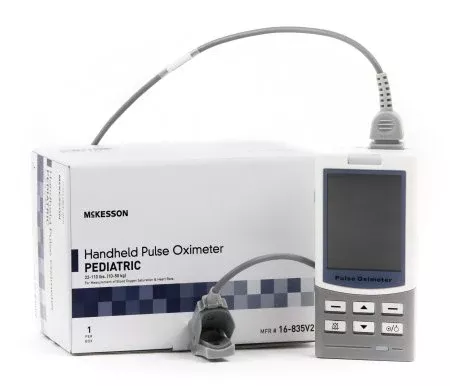 Handheld Pulse Oximeter McKesson Battery Operated Audible and Visible Alarm - M-1027180-2921 | Each