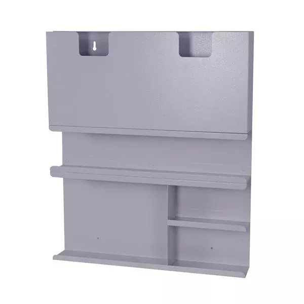 Harloff Manufacturing Dispenser Glove / Gown / Mask Aluminum Large Ea