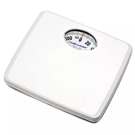 Health O Meter Floor Scale Health O Meter Dial Display 330 lbs. Capacity White Analog - M-689025-1571 | Case of 2