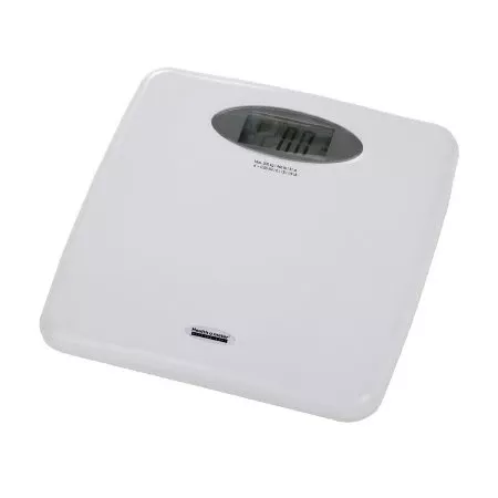 Health O Meter Floor Scale Health O Meter Digital Display 440 lbs. / 200 kg Capacity White AC Adapter / Battery Operated - M-626874-1928 | Each