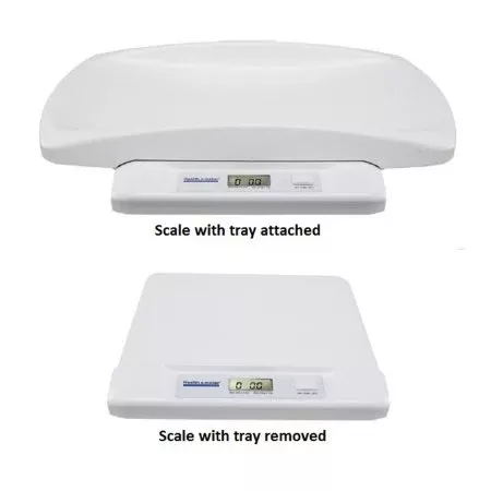 Health O Meter Pediatric Scale Health O Meter Digital LCD Display 44 lbs. / 20 kg Capacity White Battery Operated - M-1110563-3647 | Each