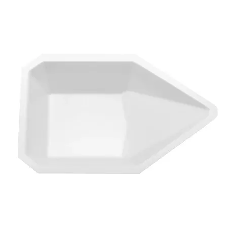 Heathrow Scientific LLC Weighing Dish Flat Bottom White Polystyrene - M-1157429-2034 - Pack of 500