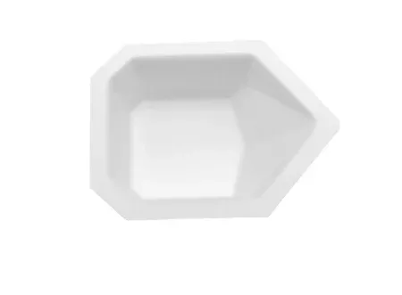 Heathrow Scientific LLC Weighing Dish Flat Bottom White Polystyrene - M-1157491-1906 - Pack of 500