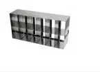 Helmer Scientific Microplate Freezer Rack Helmer Scientific 5-1/2 X 11 X 22 Inch 96 Plate Capacity - M-1072667-3189 | Each