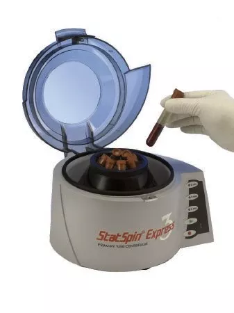 Hemocue Centrifuge StatSpin Express 3 8 Place Fixed Angle Rotor Fixed Speed 7,200 RPM - M-515803-3425 | Each