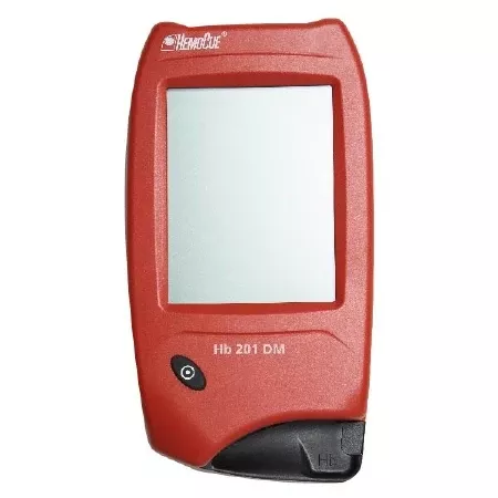 Hemocue Point-of-Care Hemoglobin Analyzer, Promotion HemoCue Hb 201 DM 100 Tests CLIA Waived - M-1047504-2068 | Each