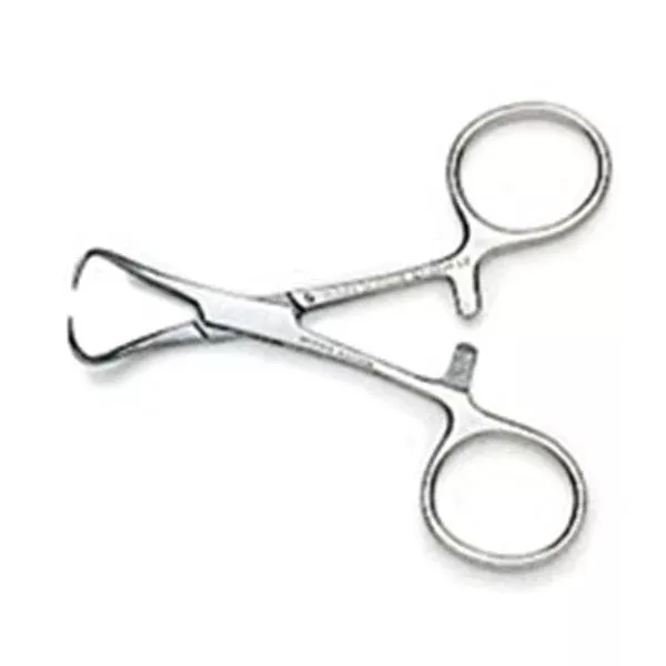 Henry ScheinClamp Towel Backhaus Henry Schein 3-1/2" Stainless Steel Ea