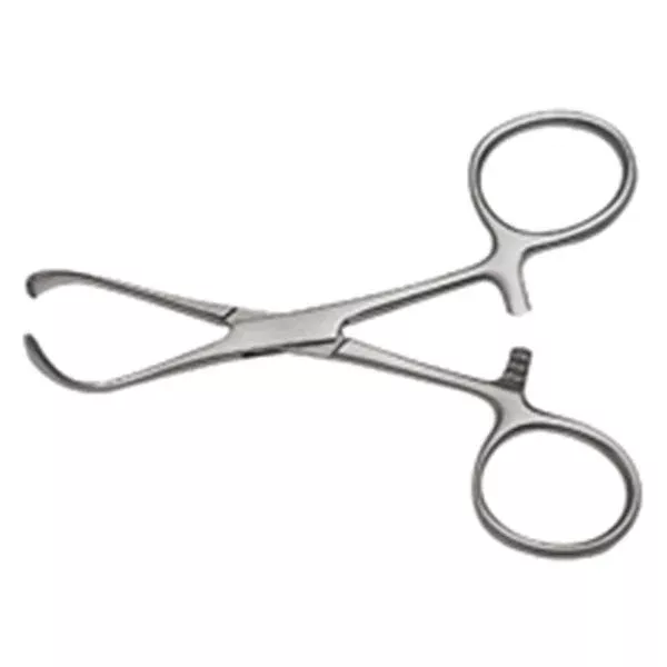 Henry ScheinClamp Towel Lorna Henry Schein 3-1/2" Stainless Steel Ea