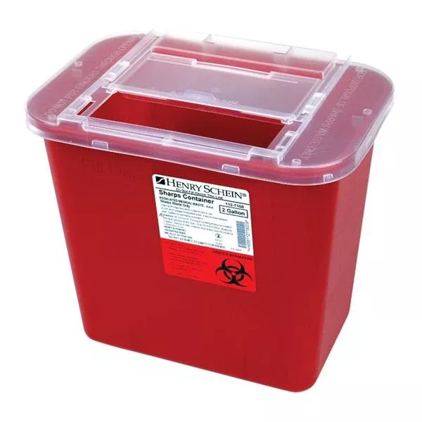 Henry ScheinContainer Sharps HSI 2gal Polypropylene Red Ea, 20 EA/CA (0320-1500-HS)