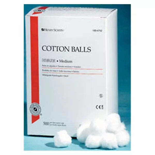 Henry ScheinCotton Ball HSI Non Sterile Medium 4000/Ca