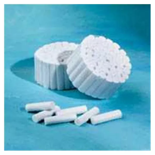 Henry ScheinCotton Roll HSI Medium Size 2 Non Sterile 0.375 in 1.5 in 2000/Bx, 12 BX/CA (1025455)