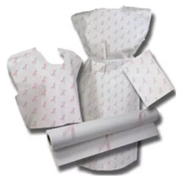 Henry ScheinDrape Sheet Exam HSI 40 in x 48 in Pink Ribbon 2 Ply 100/Ca