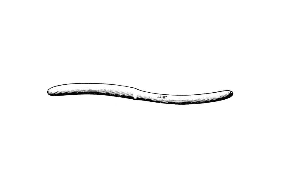 Integra MiltexDilator Uterine Hegar 7-1/2" Reusable Stainless Steel Ea