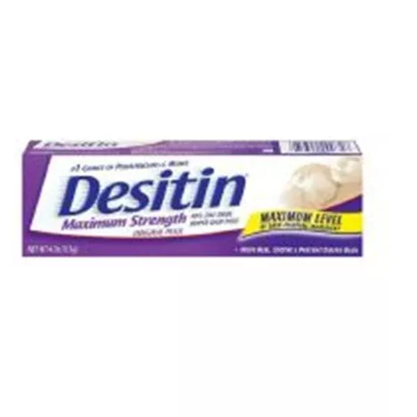 J&J Consumer Products Desitin Diaper Rash Paste Max Strength 4oz 4oz/Ea
