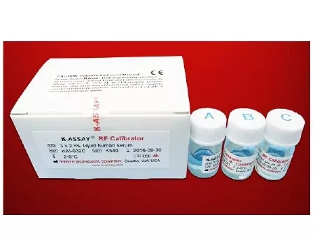 Kamiya Biomedical Company Calibrator Rheumatoid Factor 3 X 2 mL - M-1038817-3653 | Kit of 1