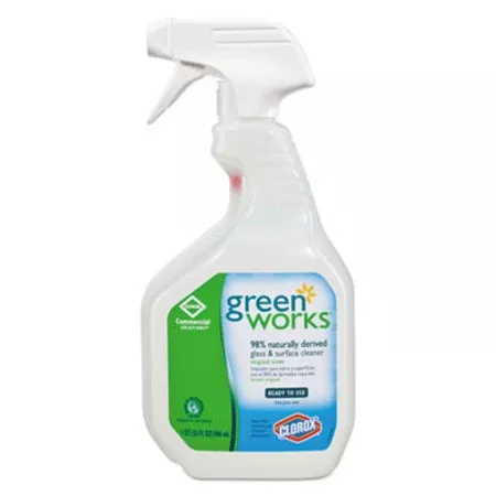 LAGASSECleaner Glass & Multi Surface Clorox Green Works 32 oz 32oz/Bt, 12 BT/CA (CLO00459)