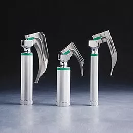 Laryngoscope Handle McKesson Greenline FiberOptic Medium Standard Handle - M-1089419-4278 | Each