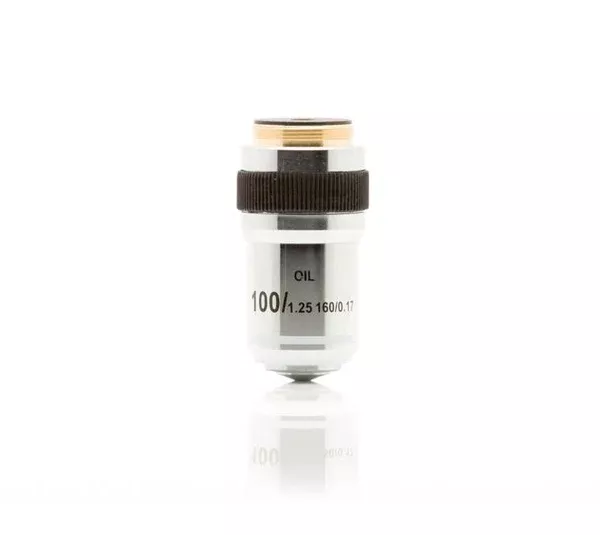 LW Scientific Achromat Objective Lens 100XR DIN For Microscope - M-1016167-1106 - Each