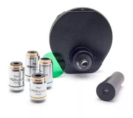 LW Scientific Infinity Turret Phase Kit 10X, 20X, 40X, 100X, Brightfield, Darkfield (Includes) - M-1006295-3878 | Each
