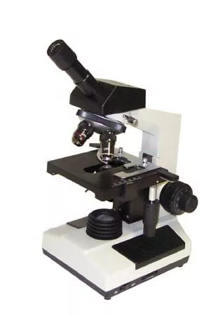 LW Scientific Revelation III Physician / Education Microscope Monocular Head Achromat 4X, 10X, 40X, 100X 110 to 220V Mechanical Stage - M-526709-2543 - Each