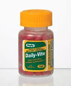 Major-Rugby Pharmaceuticals Daily-Vites Vitamin/Supplement Tablets 100/Bt