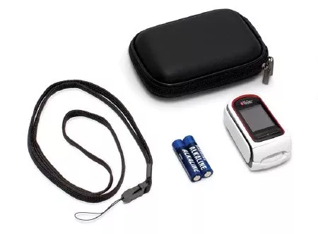 Masimo Corporation Fingertip Pulse Oximeter MightySat Battery Operated Audible and Visible Alarm - M-999529-3929 | Each