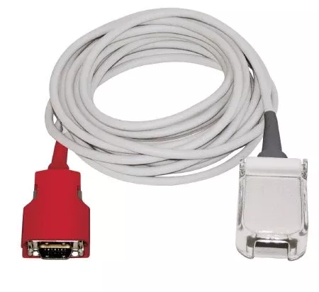 Masimo Corporation Patient Cable LNCS Series 10 Foot, Red, 20-Pin For Rainbow Set Device - M-772986-2782 | Each