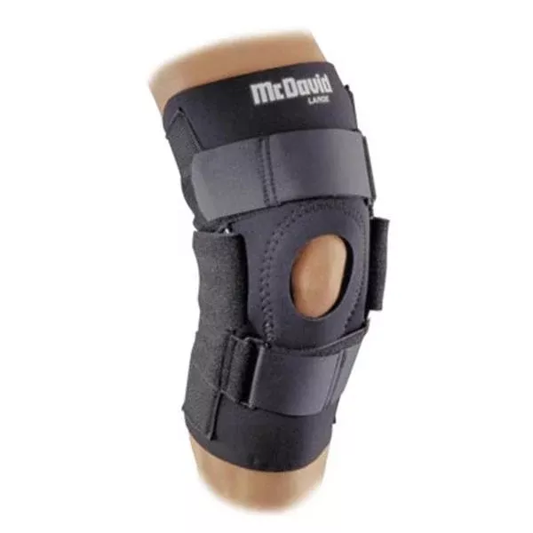 McDavidBrace Level 3 Knee Neoprene/Nylon Black Size Large Ea