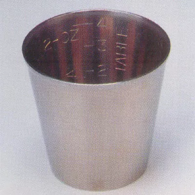Medegen Medical Products Cup Medicine Stainless Steel 2oz Silver 24/Ca