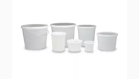 Medegen Medical Products LLC Lab Storage Container General Purpose Pail with Handle Polyethylene 174 oz. - M-455510-1583 - Case of 25