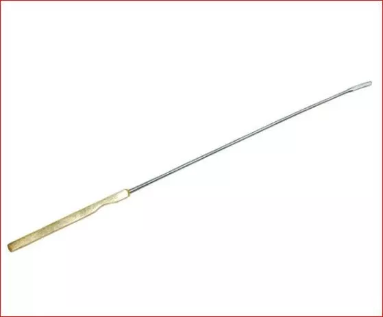 Medgyn ProductsCurette Uterine 12" Rectangular Tip Semi-Rigid Stainless Steel Ea