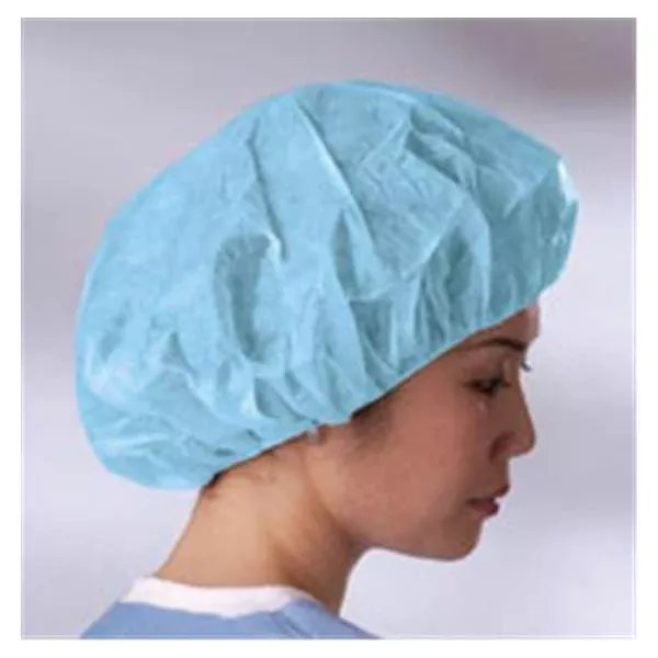 Medline IndustriesCap Bouffant Boundary 21 in Green 100/Bx, 5 BX/CA (CRI1000)