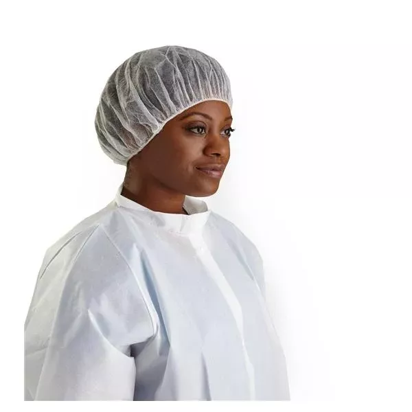 Medline IndustriesCap Bouffant Boundary 21 in White 500/Ca