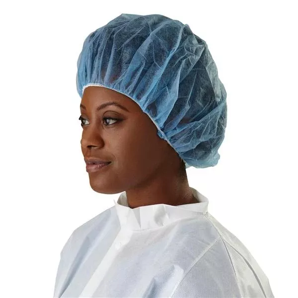Medline IndustriesCap Bouffant Boundary 24 in Blue 100/Bx