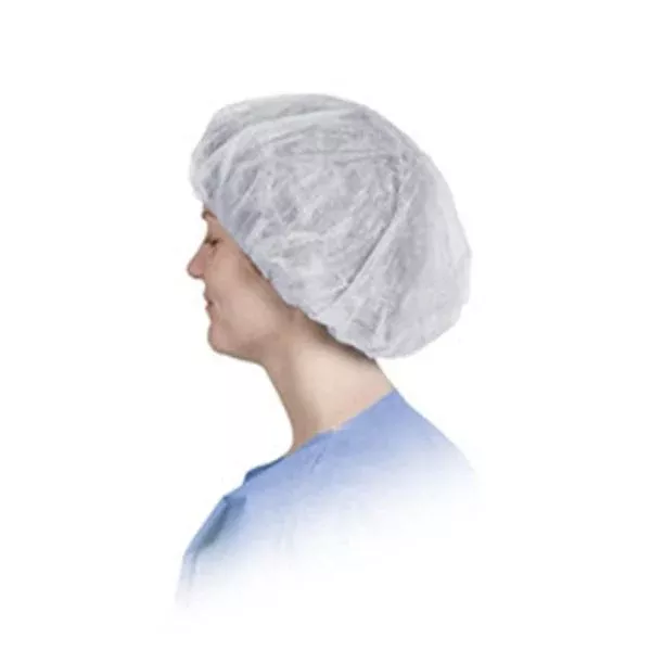 Medline IndustriesCap Bouffant Boundary 24 in White 500/Ca
