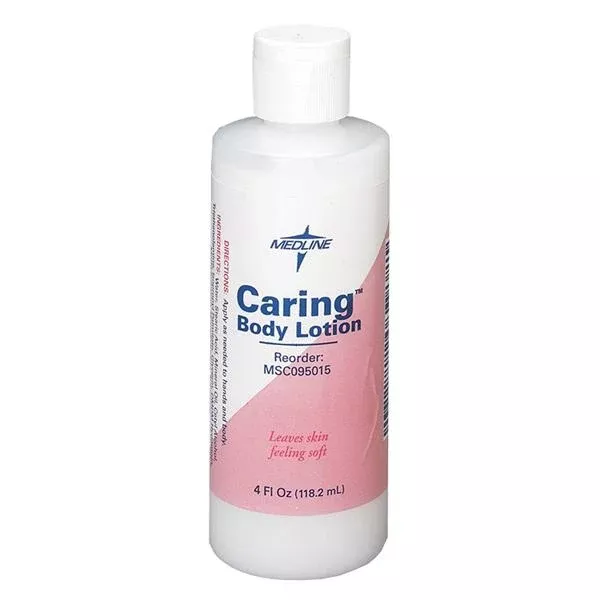Medline IndustriesCaring Body Lotion 4oz Menthol Scent Ea, 60 EA/CA (MSC095015)