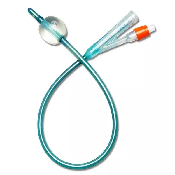 Medline IndustriesCatheter Foley Silvertouch 14Fr 5-10cc Slvr Hdrphlc Ct 10/Ca