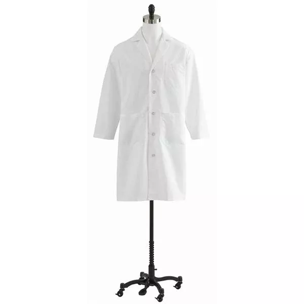 Medline IndustriesCoat Lab Cotton / Polyester Mens White Size 36 Ea