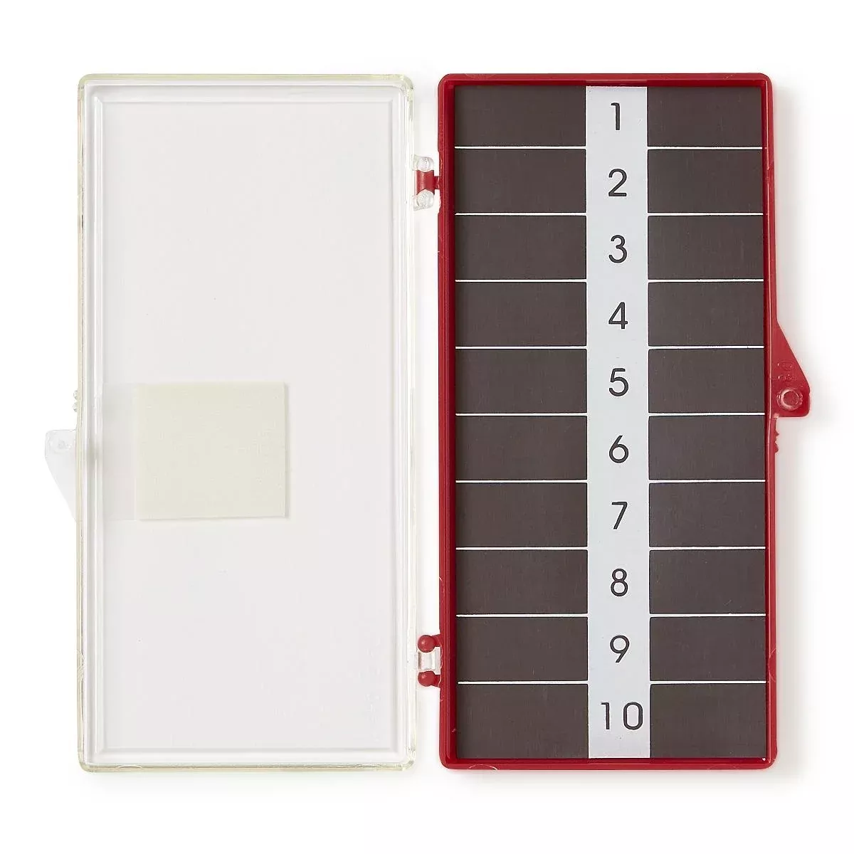 Medline IndustriesCounter Needle Magnet 10 Count Red/Clear Top Sterile 168/Ca