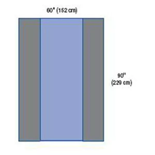 Medline IndustriesCover Surgical Table 60x90" Heavy Duty Sterile 12/Ca