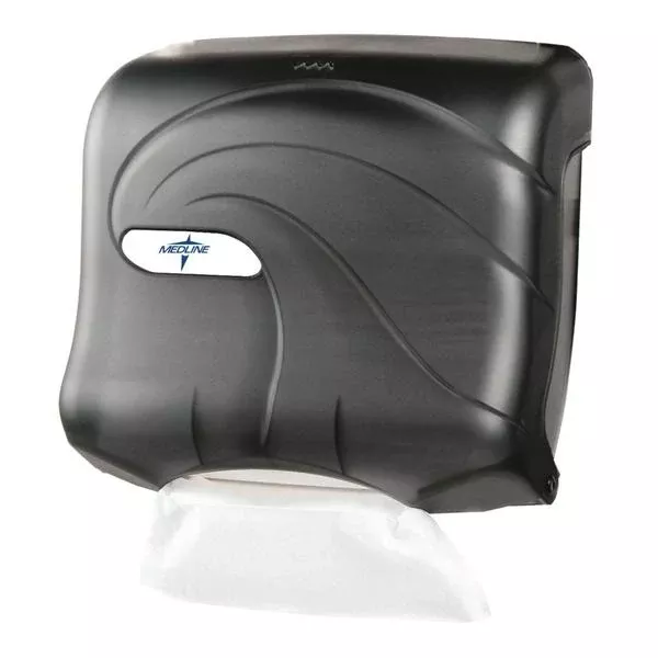 Medline IndustriesDispenser Plastic Black Ea
