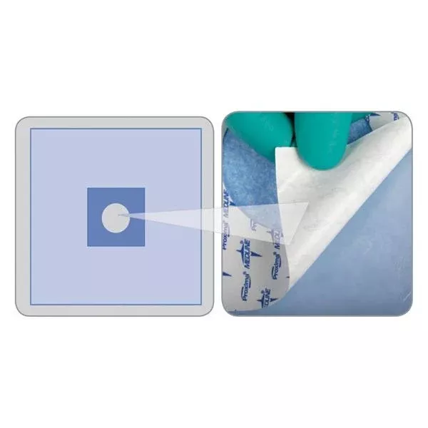Medline IndustriesDrape Eye Surgical InvisiShield Fenestrated 16x16" Sterile 40/Ca