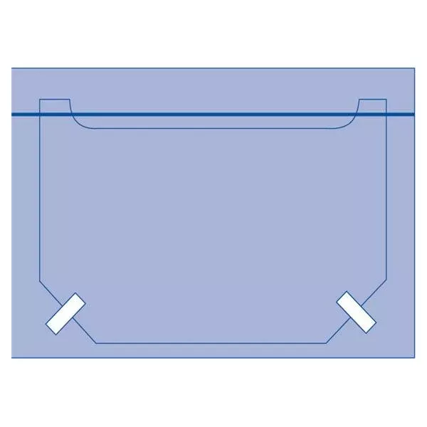 Medline IndustriesDrape Head Surgical Proxima Non-Fenestrated 4x27" Sterile 20/Ca