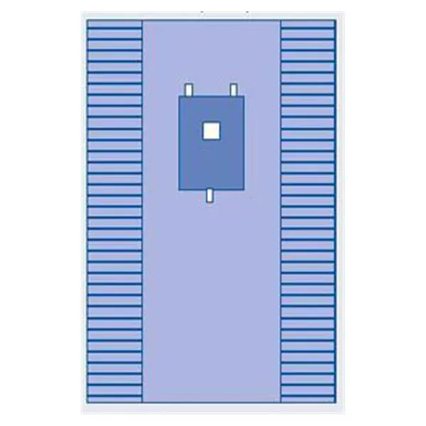 Medline IndustriesDrape Laparotomy 6x6" Fenestrated 77x18" Sterile 10/Ca