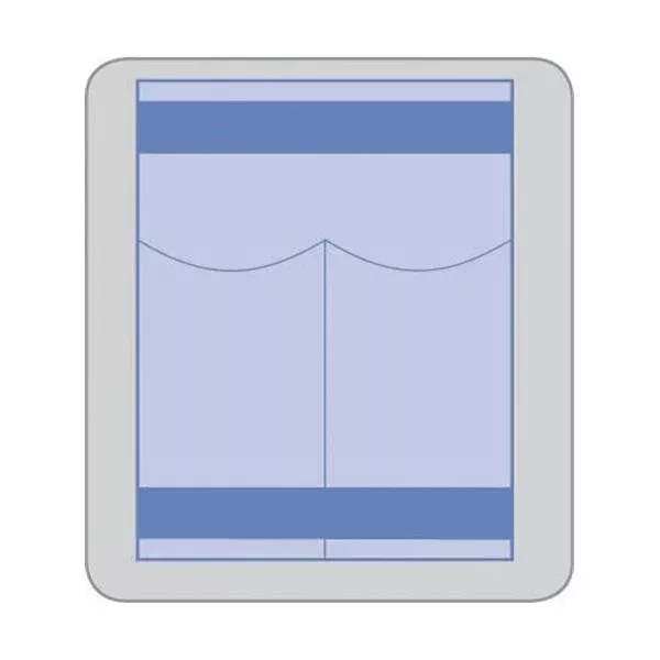 Medline IndustriesDrape Surgical Incise InvisiShield Nfen 6.75x12 Strl 40/Ca