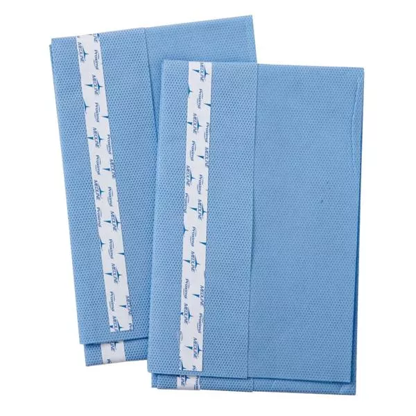 Medline IndustriesDrape Utility Proxima Non-Fenestrated 26x15" Blue Sterile 50/Ca