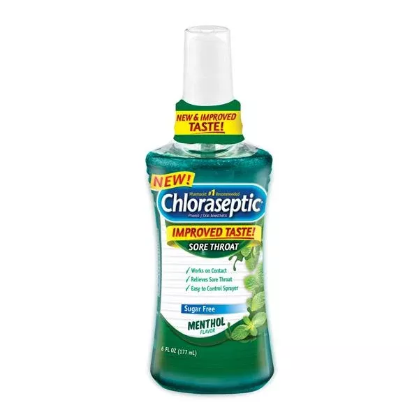 Medtech Products Chloraseptic Sore Throat Spray 6oz/Bt, 12 BT/CA (103011045C)